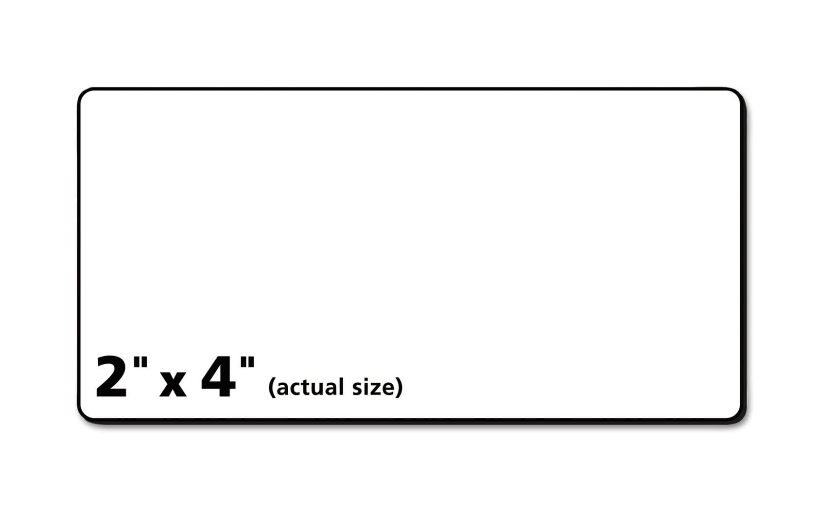Avery 5163 White Shipping Labels, 2in x 4in, 1000 Labels (AVE5163)